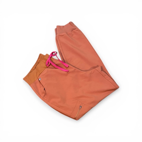 Figs Pants - Figs Zamora Jogger Scrub Pants / Limited Edition Terracotta